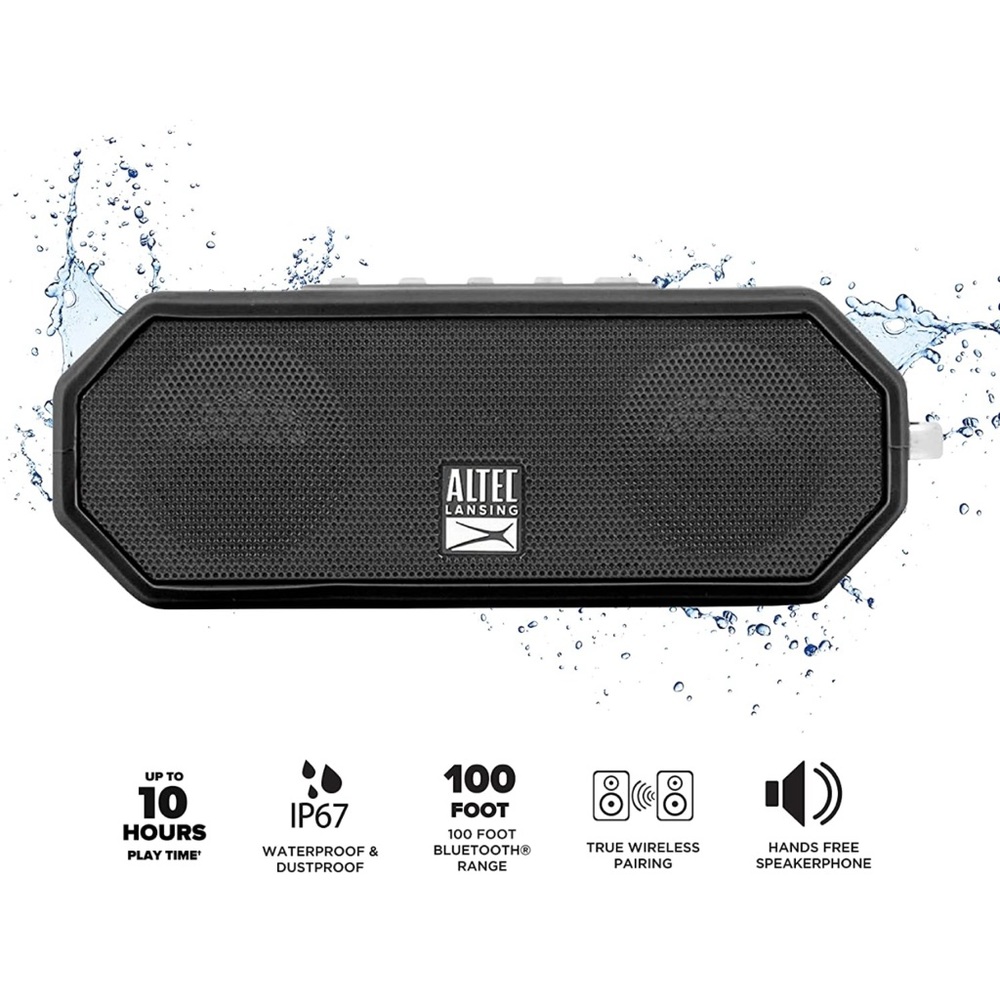 Altec Lansing LifeJacket H2O 4 - Waterproof Bluetooth Speaker